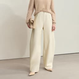 AMII Minimalist Women's Casual Pants 2025 Winter Classic Versatile Warm Elastic Drawstring Loose Pants Female Trousers 12424082