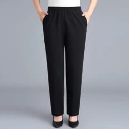 5XL Middle-aged Womens Trousers Casual Loose Elastic High Waist Mother Pants Warm Female Spring Autumn Mom Pants Pantalon Femme