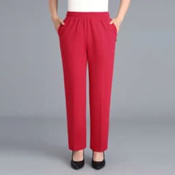 5XL Middle-aged Womens Trousers Casual Loose Elastic High Waist Mother Pants Warm Female Spring Autumn Mom Pants Pantalon Femme