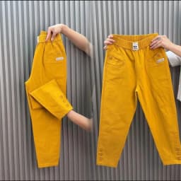 Women Harun Pants Spring Summer New 2026 Fashion High Waist All-Match Casual  Cotton Linen Pants Female Nine-Point Pants Ladies