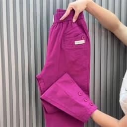 Women Harun Pants Spring Summer New 2026 Fashion High Waist All-Match Casual  Cotton Linen Pants Female Nine-Point Pants Ladies