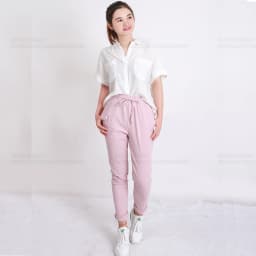 Summer Harem Pants Women High Waist Loose Straight Nine Pants Womens Casual Trousers OL Pants Women Slacks