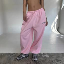 Women's Wide Leg Sportswear Pants Striped High Waist Casual Trousers Comfortable Straight Cut Pants for Daily Wear