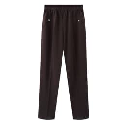 Spring Autumn Women Long Pants 2025New Elastic High Waist Casual Middle and Old Mom Pants Winter Plushed Warm Straight Pants 8XL