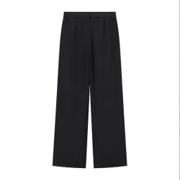 Willshela Women Fashion Solid Front Zipper Straight Pants Vintage High Waist Full Length Female Chic Lady Trousers
