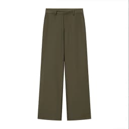 Willshela Women Fashion Solid Front Zipper Straight Pants Vintage High Waist Full Length Female Chic Lady Trousers