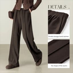 SENTUBILA Knit Sweat Pants for Women 2026 Autumn Winter Acetate Wool Silk Blend Trousers Casual Versatile Bottoms 154K80280