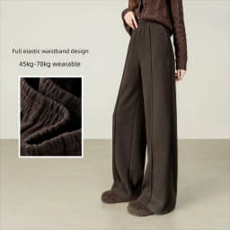 SENTUBILA Knit Sweat Pants for Women 2026 Autumn Winter Acetate Wool Silk Blend Trousers Casual Versatile Bottoms 154K80280