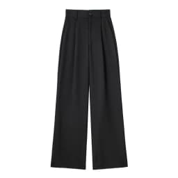 HXAO Striped Straight Pants 2024 Autumn Women's Elegant Pleated Long Pants Ladies Fashion Casual Office Beige Grey Black Pants