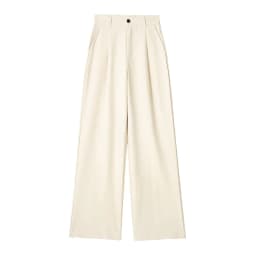 HXAO Striped Straight Pants 2024 Autumn Women's Elegant Pleated Long Pants Ladies Fashion Casual Office Beige Grey Black Pants