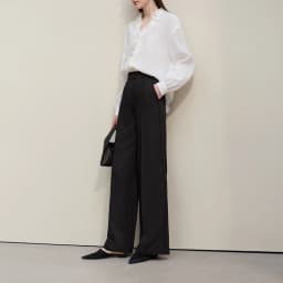 Amii Breathable Women's Pants 2026 Summer New Loose Casual Wide Leg Woman Trousers Solid Basic Versatile Long Pants 12622061