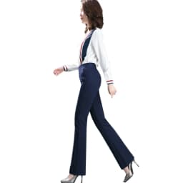 Women's Black Elastic Waist Pants, Fashion Slim Flare Pant, Khaki Camel Trousers, Navy Blue Pantalones Female, Asian Size S-10XL