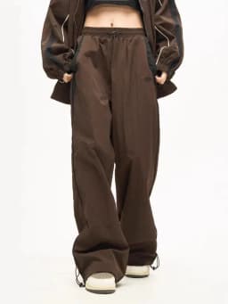 Y2K Pants Women Vintage Street Distressed Wash Women Clothing Casual Wide Leg High WaistedWoman Pants