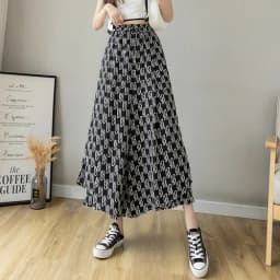 Elastic Waist Chiffon Wide Pants Women Summer Fashion Casual Popular Woman Baggy Trousers Female Dropshipping Cheap Wholesale