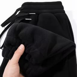 Women Fleece Lined Trousers Fall Winter Wearable Worn Resistant Cuffed Pants Fashion Loose High Waist Long Warm Casual Trousers