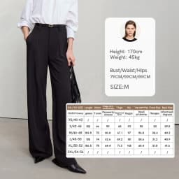 Amii Wide Pants 2026 Autumn New Commuter Absorption Breathable Women's Pants Solid Color Simple Casual Woman Trousers12611011