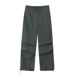 Women Fashion Parachute Cargo Pants Vintage Jogging Trousers High Elastic Waist Female Chic Lady Boot Cut