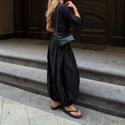 Y2k Retro Loose Bloomers Pant Women Casual Solid High Waist Pleated Balloon Long Pants Female 2025 Summer Chic Street Trousers