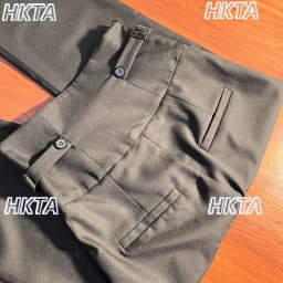 High Waist Straight Pants Y2k Vintage Court British Buttons Autumn 2026 Spring New Commute Thin Versatile Black Trousers Women
