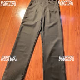 High Waist Straight Pants Y2k Vintage Court British Buttons Autumn 2026 Spring New Commute Thin Versatile Black Trousers Women