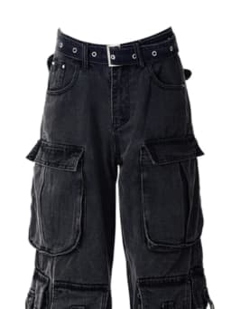 2026 Y2k Aesthetic Women Black Jeans High Waist Vintage Straight Baggy Harajuku Denim Pants Streetwear Grunge Wide Leg Trouser