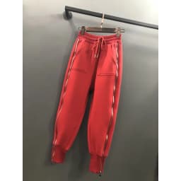 Women's Zipper Harem Pants Loose Streetwear Sweatpants Casual Leggings Fashion Korean Female Cargo Pants Womnn Hip Hop Trousers
