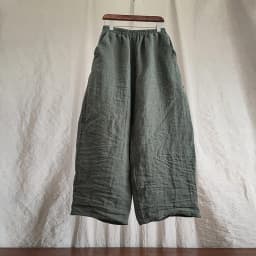 100% Linen Women Casual Trouses New Arrival 2025 Spring Vintage Style Plain Color Loose Female Cotton Linen Harem Pants M733
