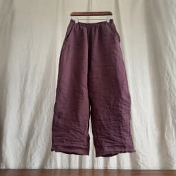 100% Linen Women Casual Trouses New Arrival 2025 Spring Vintage Style Plain Color Loose Female Cotton Linen Harem Pants M733