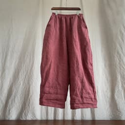 100% Linen Women Casual Trouses New Arrival 2025 Spring Vintage Style Plain Color Loose Female Cotton Linen Harem Pants M733