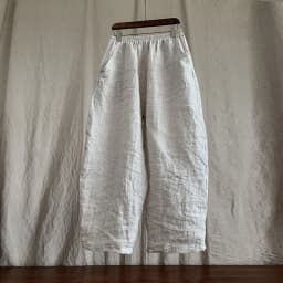 100% Linen Women Casual Trouses New Arrival 2025 Spring Vintage Style Plain Color Loose Female Cotton Linen Harem Pants M733