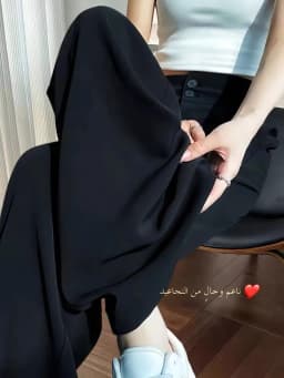 Black High Waist Wide Leg Pants Women's Loose Fit Slim Version Straight Cut Suit Trousers Summer New Arrival Casual Pants