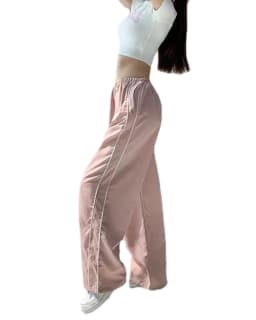 New Y2K Women Vintage Baggy Cargo Pants Women Drawstring Elastic Low Waist Parachute Pants Sweatpants Loose Hippie Pant Trousers