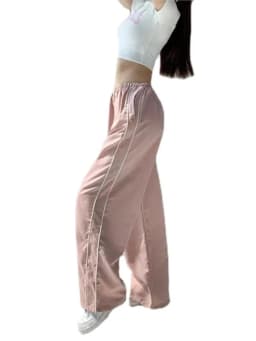 New Y2K Women Vintage Baggy Cargo Pants Women Drawstring Elastic Low Waist Parachute Pants Sweatpants Loose Hippie Pant Trousers
