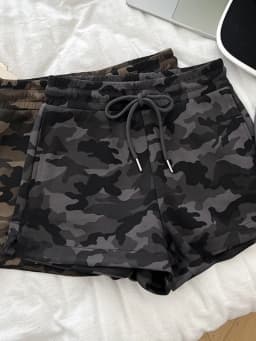 American Style Retro Camouflage Workwear Casual Pants Women's Loose Wide Leg Pants Spring Summer New Design Small Size