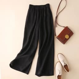 Cotton Linen Wide Leg Pants Loose Fit Casual Summer New Style Women's Nine Points Drapey Big Foot Loose Pants