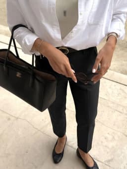 HH Minimalist Womens Slim Zip High Waist Pencil Pants Workwear Business Solid Trousers High Street Casual Office Lady Chic Pant