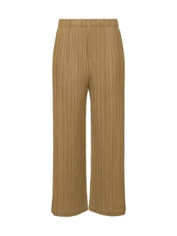 Miyake Pleated Straight Pants Women Causal Comfortable Trousers
