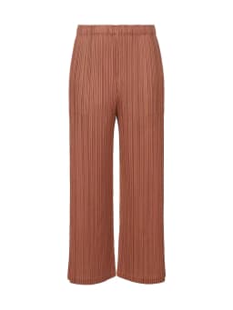 Miyake Pleated Straight Pants Women Causal Comfortable Trousers