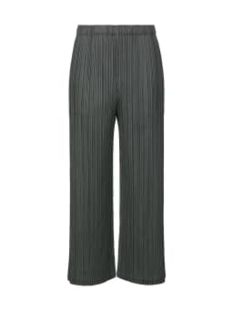 Miyake Pleated Straight Pants Women Causal Comfortable Trousers