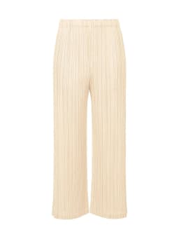Miyake Pleated Straight Pants Women Causal Comfortable Trousers