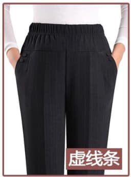 Plus size 8XL Autumn Women Trousers Oversize Elastic High Waist Loose Casual Pants Middle-aged Female Winter Warm Stretch Pants