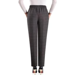 Plus size 8XL Autumn Women Trousers Oversize Elastic High Waist Loose Casual Pants Middle-aged Female Winter Warm Stretch Pants