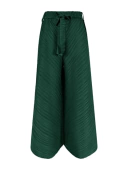 Miyake Pleated Wide Leg Loose Pants Stitching Casual Big Trousers Women Summer Dubai Designer Fashion Belt Aesthetic Clothes