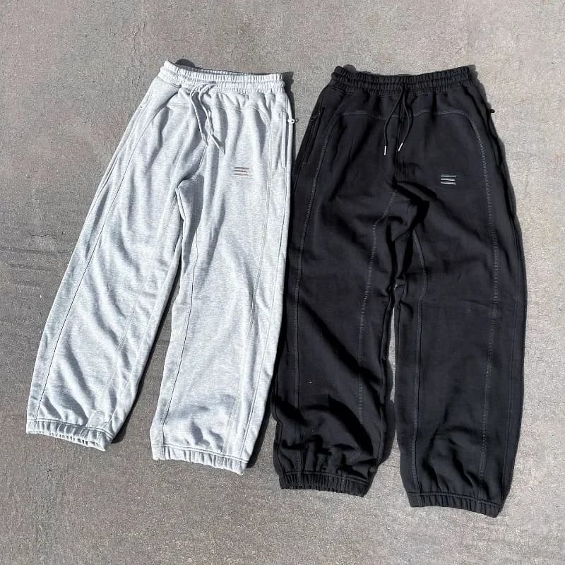 Fashion casual loose wide leg pants women Y2k pants Korean version of streetwear Goth Harajuku couple retro baggy sweatpants
