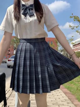 ZOKI Plaid Women Pleated Skirt Bow Knot Summer High Waist Preppy Girls Dance Mini Skirt Cute A Line Harajuku Sexy Japan Faldas