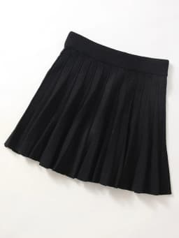 Autumn Knit White Mini Pleated Skirts For Women A Line Skirt Gray High Waist Women Knitted Pleated Short Skirts Korean Fashion
