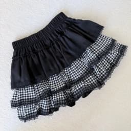 Sweet Kawaii Lolita Mini Skirt Vintage Lace Ruffles Party Skirt Japanese Y2k Style Women Chic High Waist A-Line Subculture Skirt