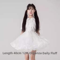MAGOGO Lolita Super Stuffed Petticoat Boneless Violent Skirt Support Soft Yarn Short Duck Butt Korea Japan New Tutu Tulle Skirts