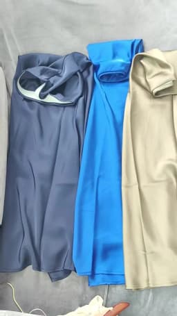 21 Colors New 2026 Women's Elegant High Waist Satin Long Skirts Female Summer Solid Color Faldas