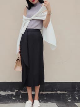 Miyake Pleated Irregular Skirt Women 2025 Spring Summer Korean Fashion Causal Straight Pleated Skirts